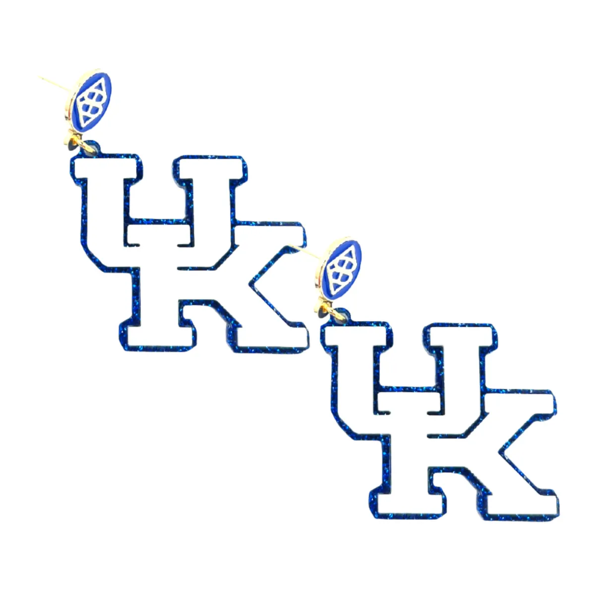 kentucky_white__blue_glit_1-2.webp Kentucky White & Blue Glitter UK Earrings-Brianna Cannon Outlet