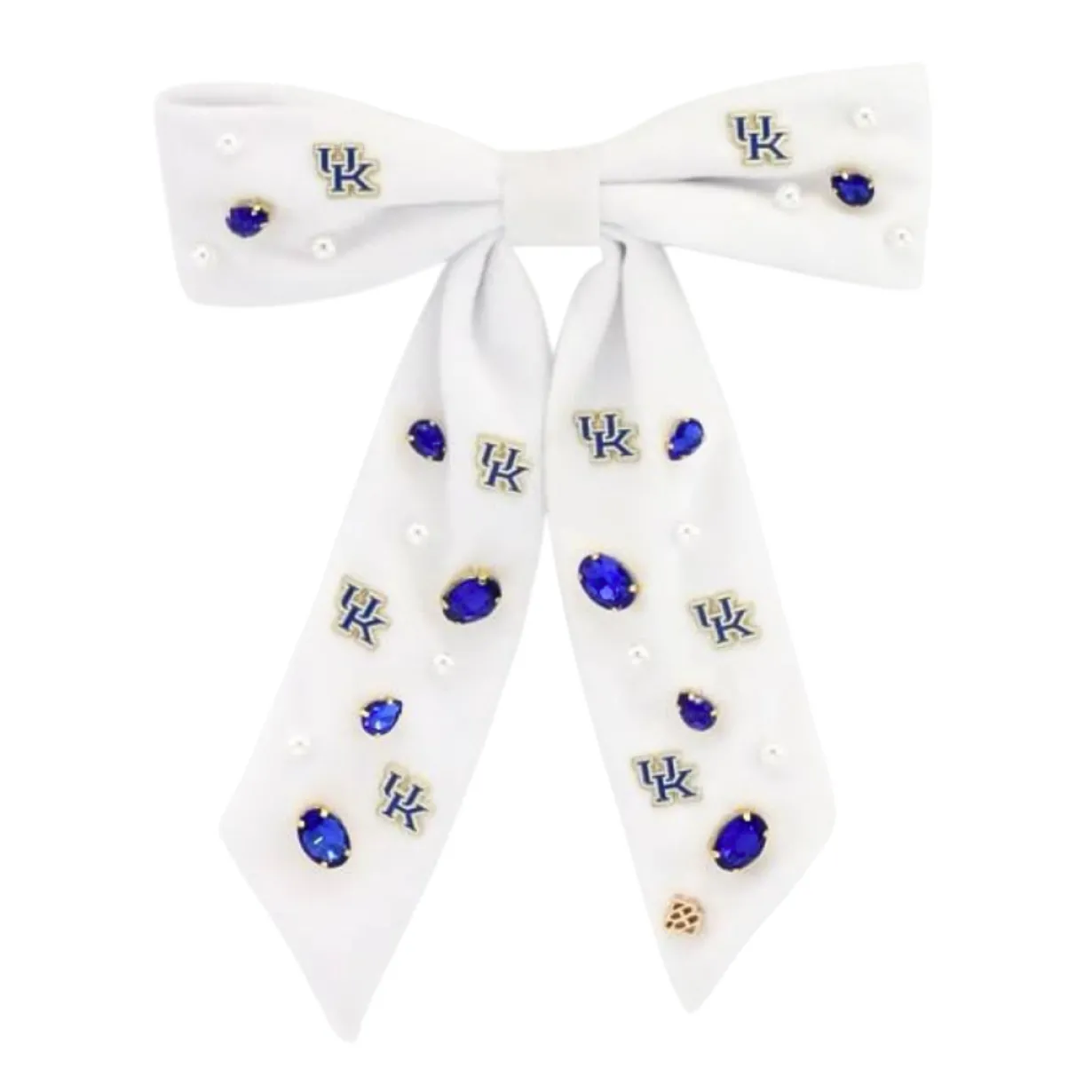 kentucky_white_bow_barret_0.webp Kentucky White Bow Barrette-Brianna Cannon Best