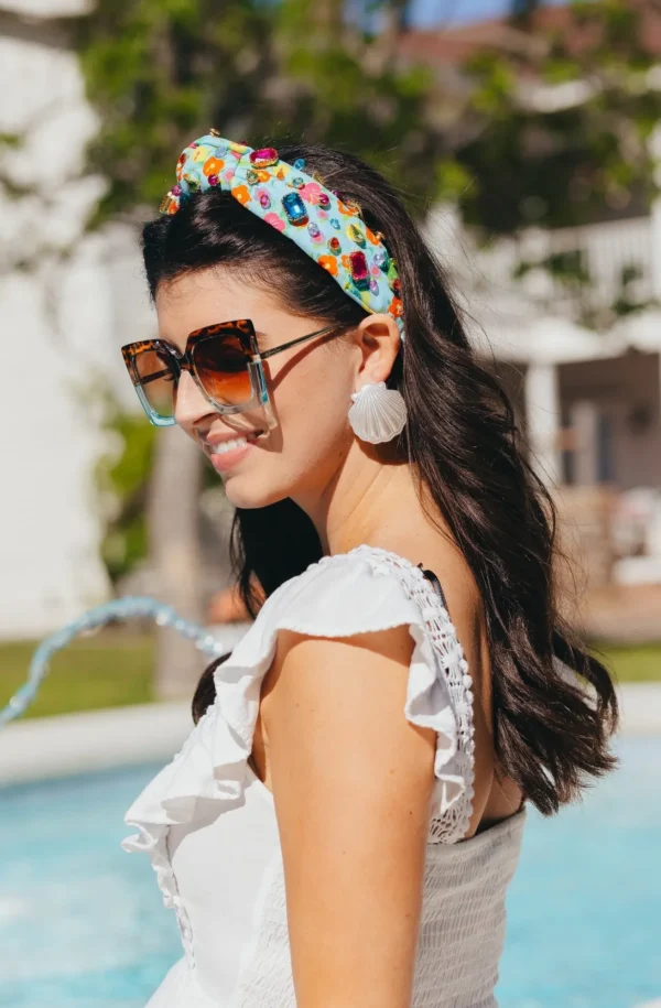 Large Pearl Shell Earrings-Brianna Cannon Clearance