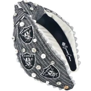 Las Vegas Raiders Adult Cross Stitch Headband-Brianna Cannon Discount