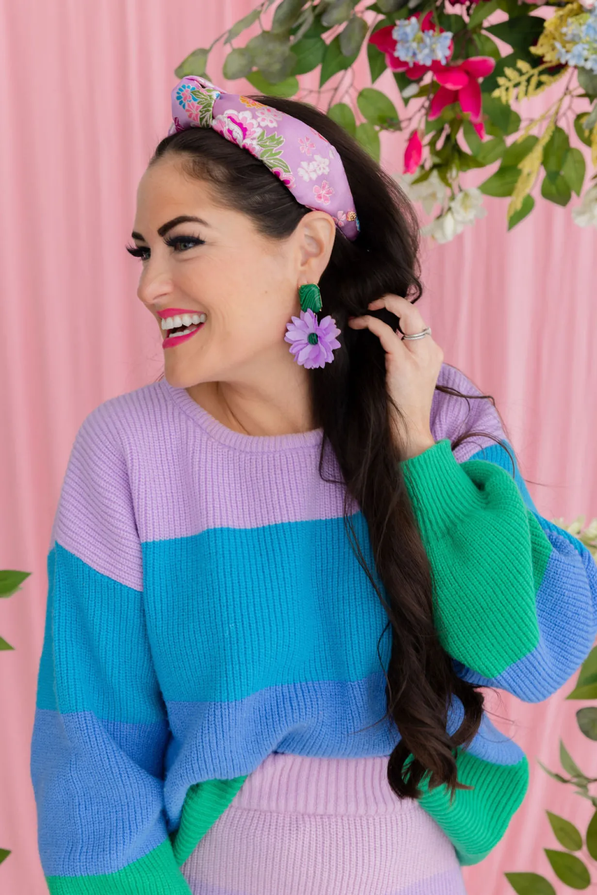 lavender_and_green_flower_4.webp Lavender and Green Flower Earrings-Brianna Cannon Discount