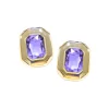 Lavender Jeweled Studs-Brianna Cannon Clearance