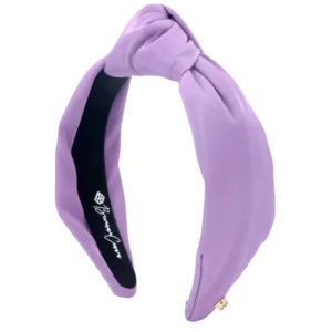 Lavender Puff Knotted Headband-Brianna Cannon Hot