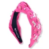 Let's Go Girls Pink Boot Headband-Brianna Cannon Clearance