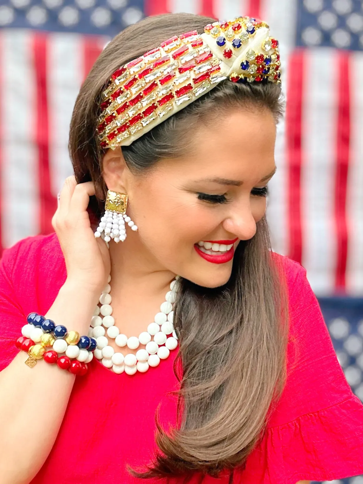 limited_edition_allameric_6.webp Limited Edition All-American Numbered Headband-Brianna Cannon Clearance