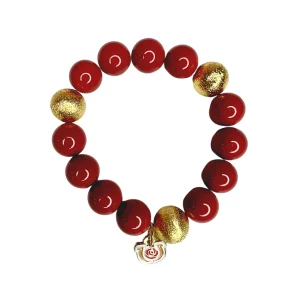 Limited Edition Kentucky Derby 150th Anniversary Beaded Bracelet with Charm-Brianna Cannon Best