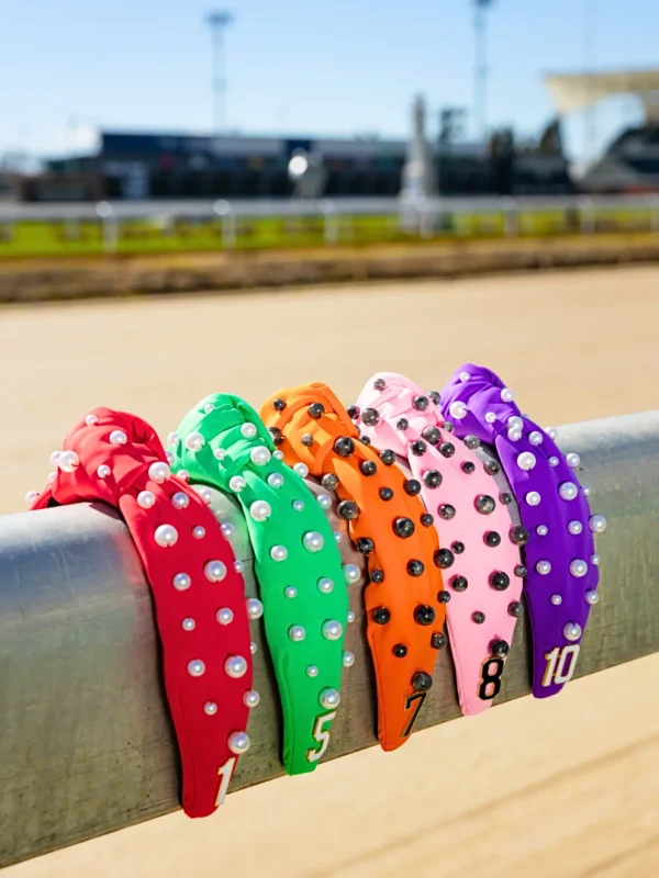 Limited Edition Kentucky Derby Saddle Towel Headband-Brianna Cannon Discount
