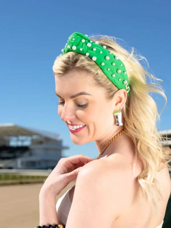 Limited Edition Kentucky Derby Saddle Towel Headband-Brianna Cannon Discount