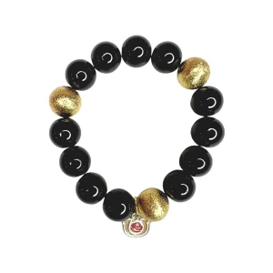 Limited Edition Kentucky Derby 150th Anniversary Beaded Bracelet with Charm-Brianna Cannon Best