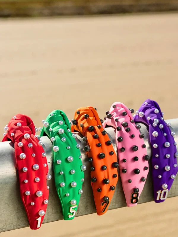 Limited Edition Kentucky Derby Saddle Towel Headband-Brianna Cannon Discount