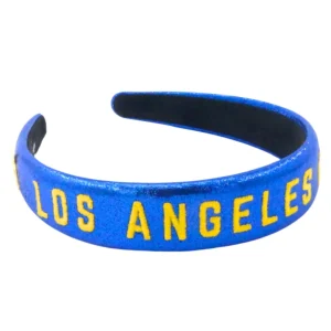 Los Angeles Rams Thin Embroidered Headband-Brianna Cannon Discount