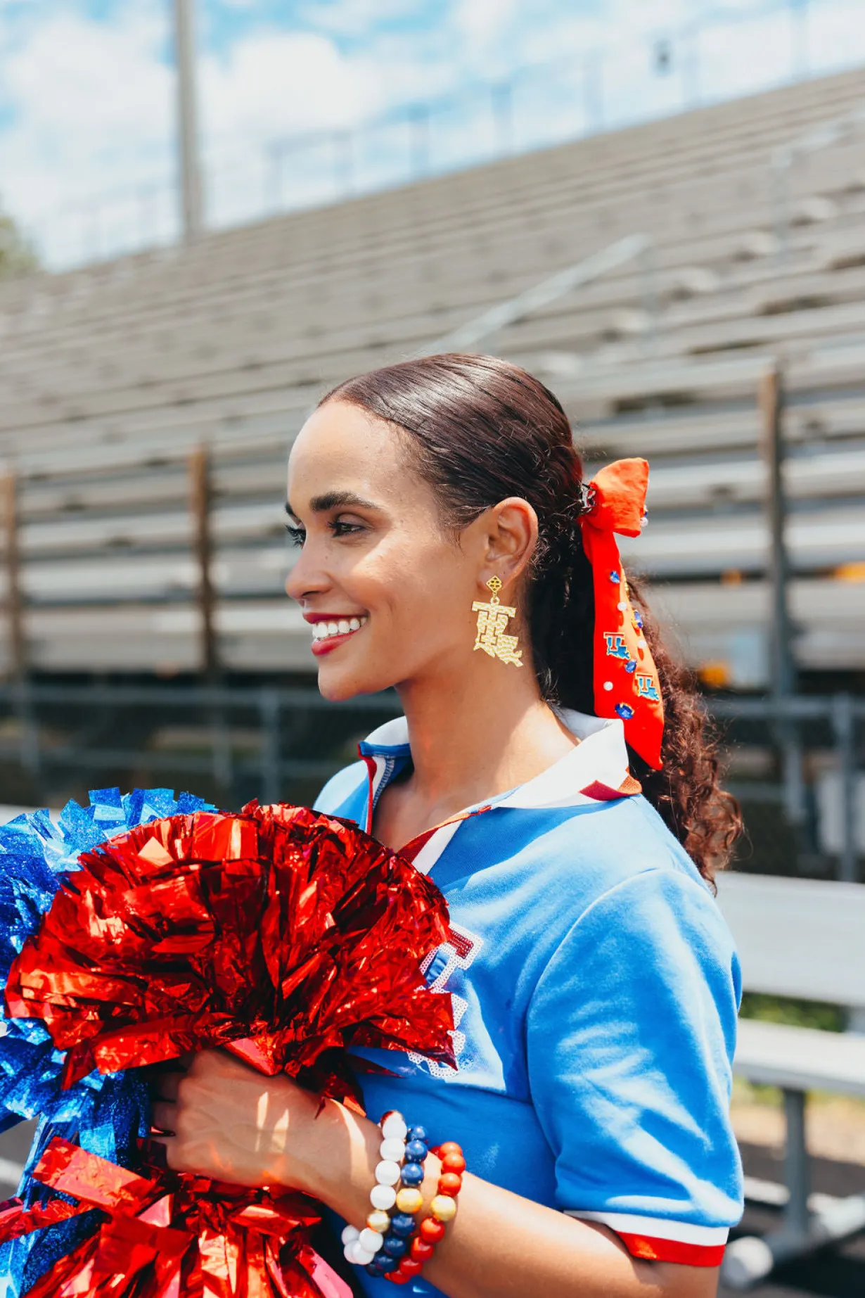 louisiana_tech_gold_logo__2.webp Louisiana Tech Gold Logo Earring with BC Logo-Brianna Cannon Sale