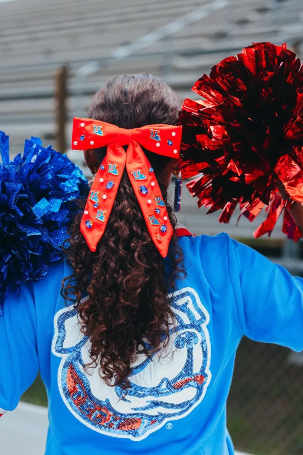 Louisiana Tech Red Bow Barrette-Brianna Cannon Best