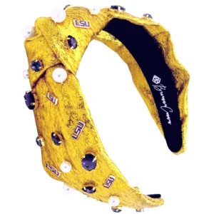 LSU Gold Logo Headband-Brianna Cannon Best