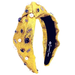 LSU Gold Logo Headband-Brianna Cannon Best
