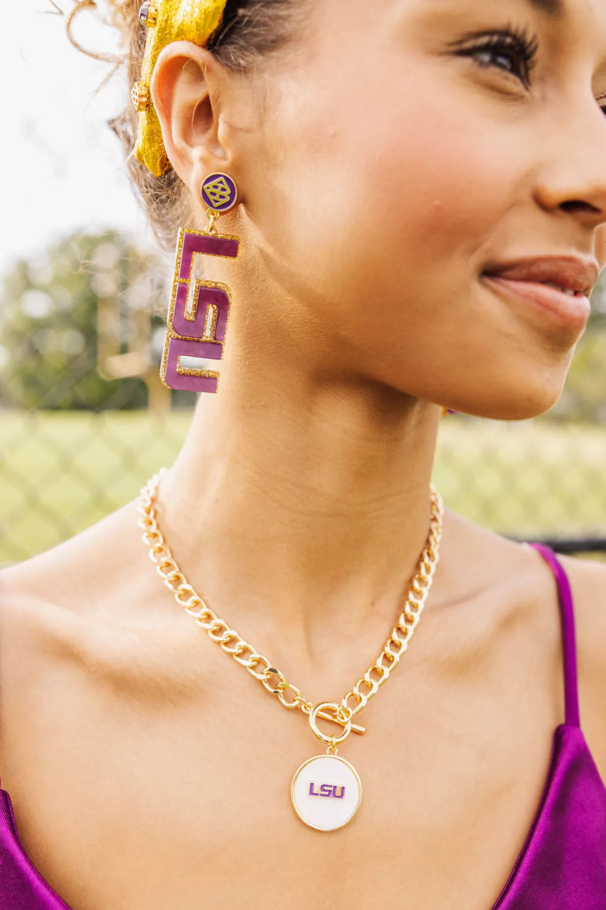 lsu_purple__gold_glitter__1.webp LSU Purple & Gold Glitter LSU Earrings-Brianna Cannon Hot
