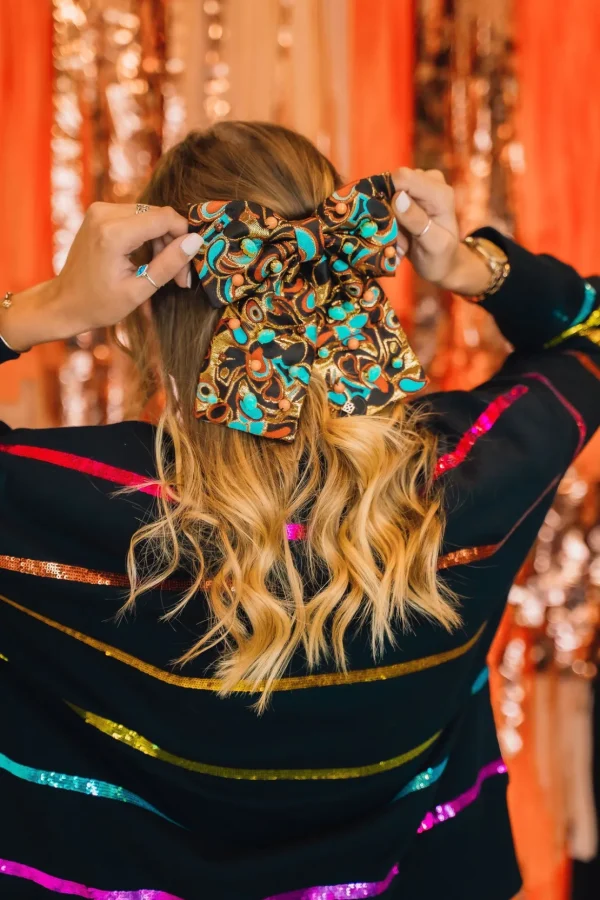 Meadow Butterfly Bow Barrette With Cabochons-Brianna Cannon Online