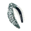 Michigan State Child SPARTANS Cross Stitch Headband-Brianna Cannon Clearance