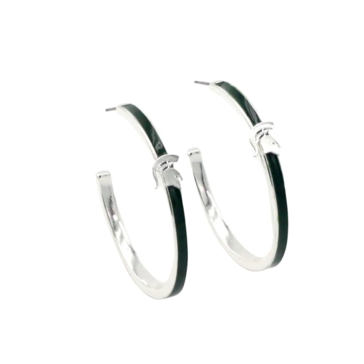michigan_state_logo_hoop__0.webp Michigan State Logo Hoop Earring-Brianna Cannon Best