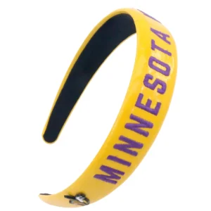 Minnesota Vikings Thin Embroidered Headband-Brianna Cannon Sale