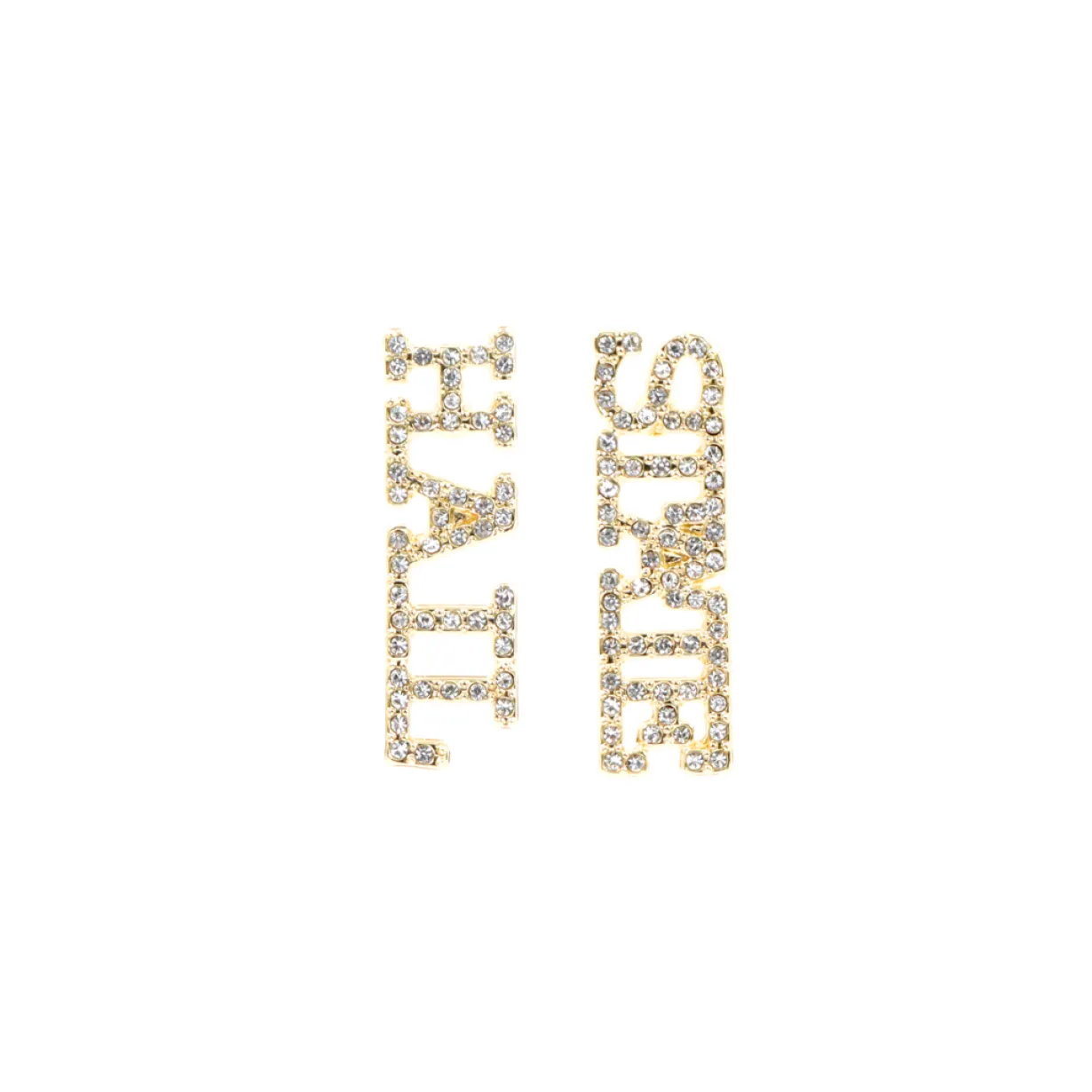 mississippi_state_hail_st_0-1.webp Mississippi State HAIL STATE Pavé Rhinestone Stud Earrings-Brianna Cannon Clearance