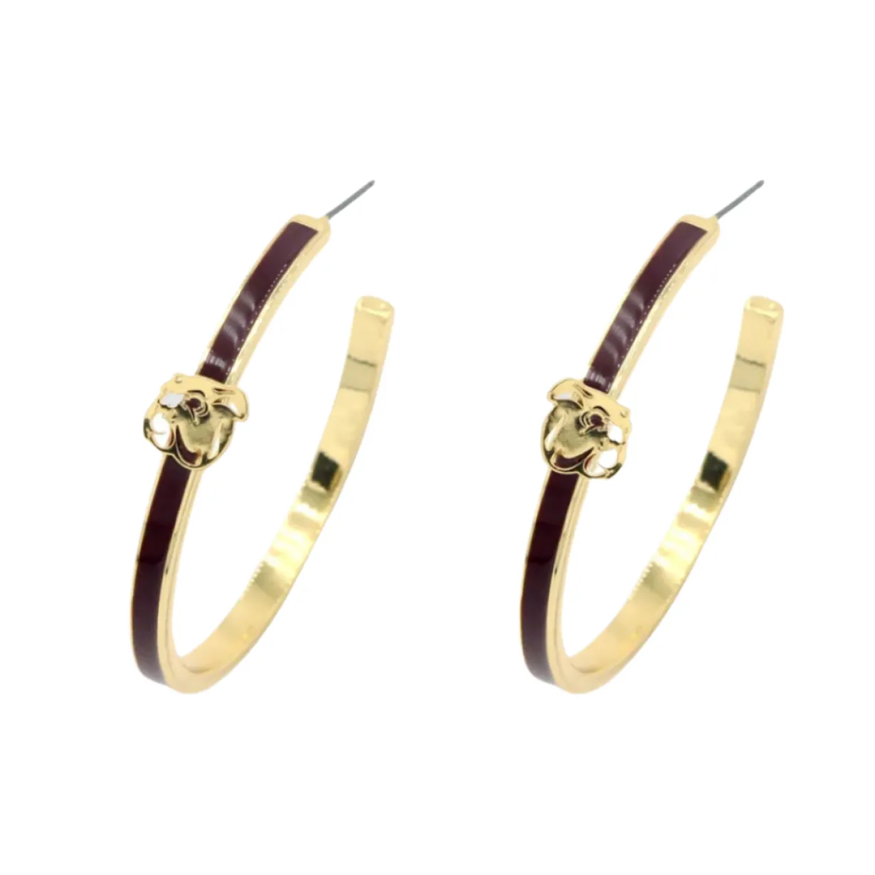 mississippi_state_logo_ho_0.webp Mississippi State Logo Hoop Earrings-Brianna Cannon Outlet