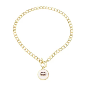 Mississippi State Logo Necklace-Brianna Cannon Hot