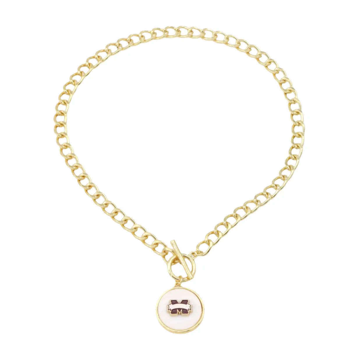 mississippi_state_logo_ne_0.webp Mississippi State Logo Necklace-Brianna Cannon Hot