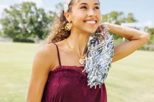 Mississippi State Logo Necklace-Brianna Cannon Hot