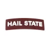 Mississippi State Maroon HAIL STATE Rectangle Barrette Clip-Brianna Cannon Outlet