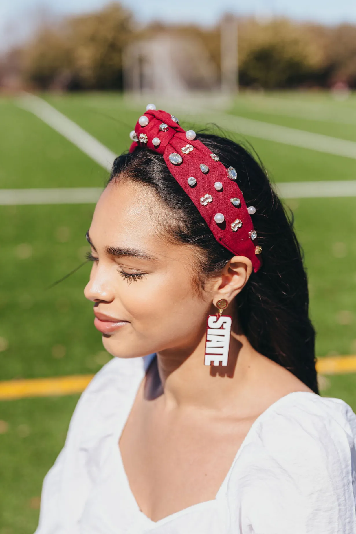 mississippi_state_maroon__6.webp Mississippi State Maroon Logo Headband-Brianna Cannon Best
