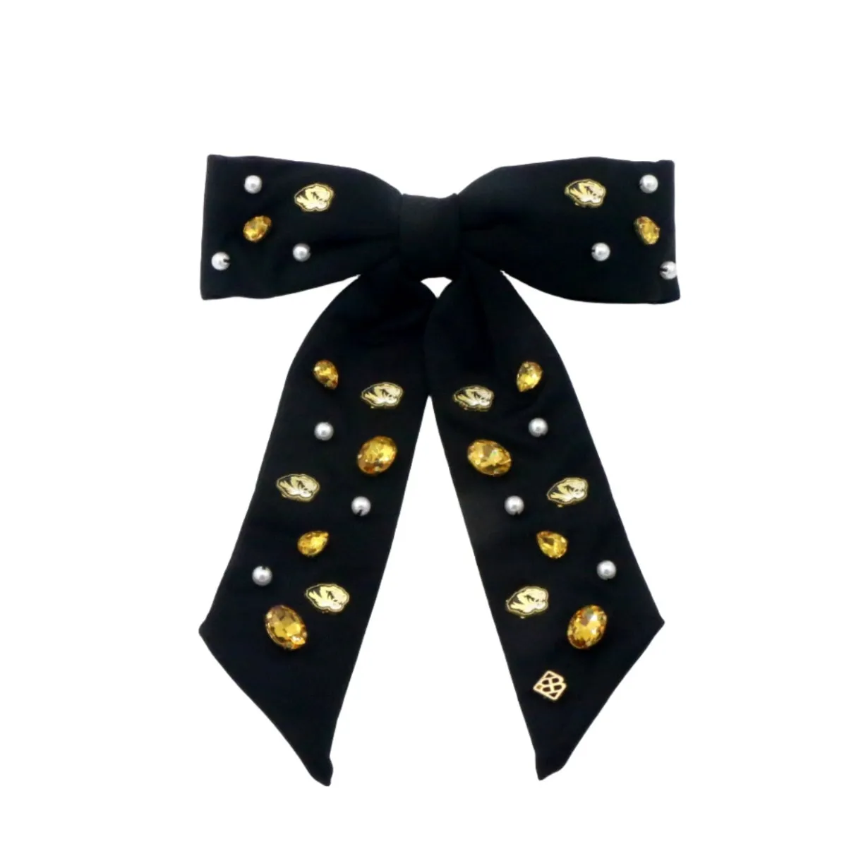 missouri_black_bow_barret_0.webp Missouri Black Bow Barrette-Brianna Cannon Online