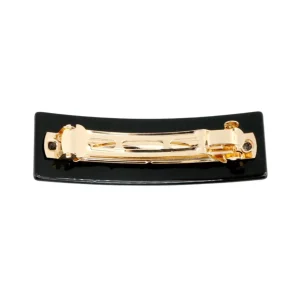 Missouri Black MIZZOU Rectangle Barrette Clip-Brianna Cannon Clearance