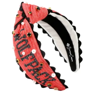 NC State Adult WOLF PACK Cross Stitch Headband-Brianna Cannon Outlet