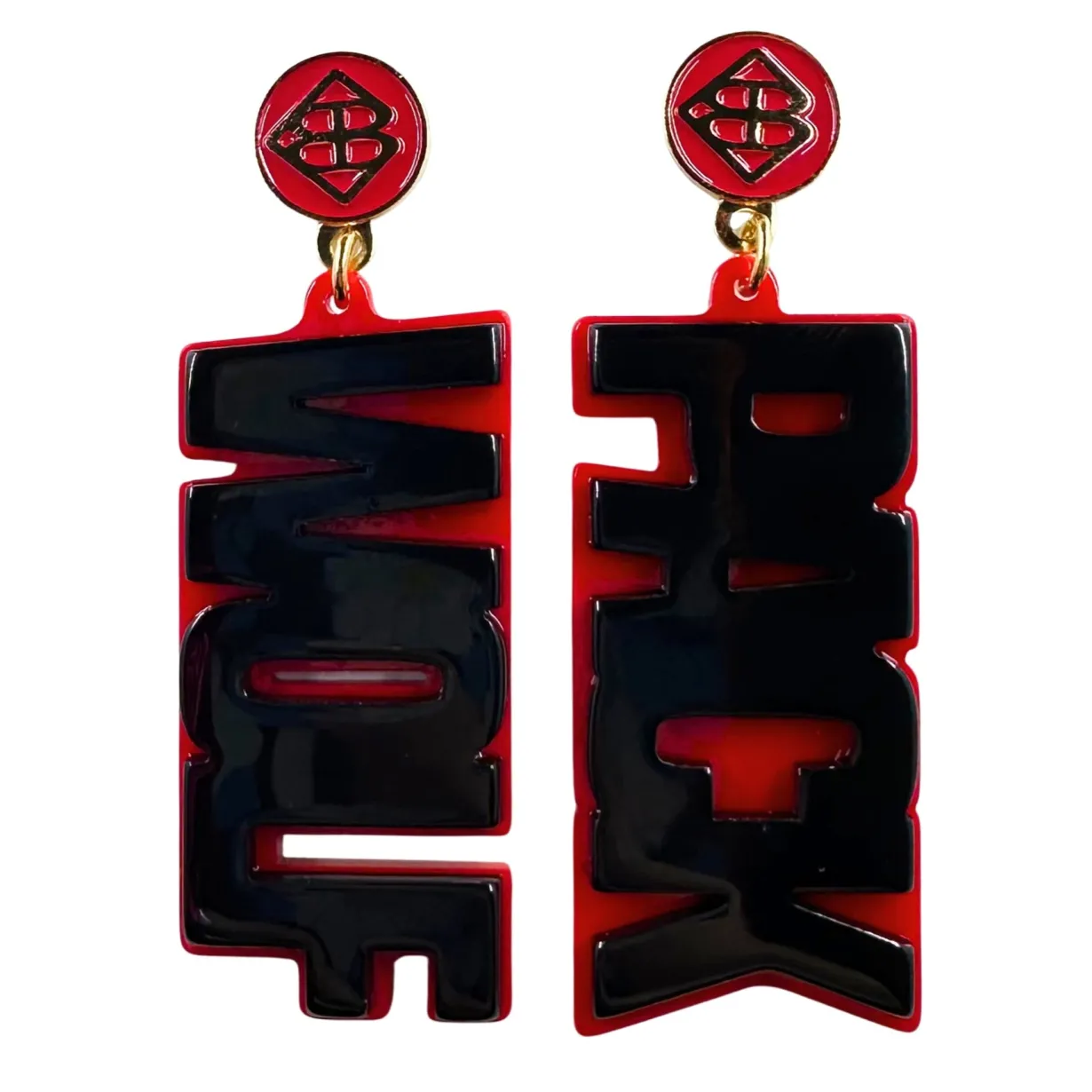 nc_state_black_wolf_pack__0.webp NC State Black WOLF PACK Earrings-Brianna Cannon Hot