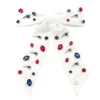 New England Patriots White Bow Barrette-Brianna Cannon Discount