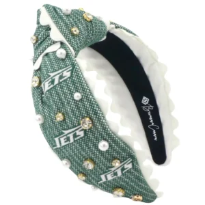 New York Jets Adult Cross Stitch Headband-Brianna Cannon Hot