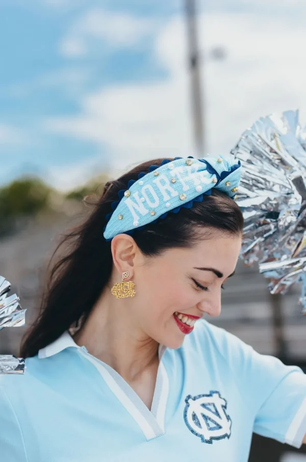 North Carolina Adult Cross Stitch Headband-Brianna Cannon Clearance