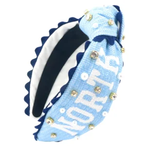 North Carolina Adult Cross Stitch Headband-Brianna Cannon Clearance