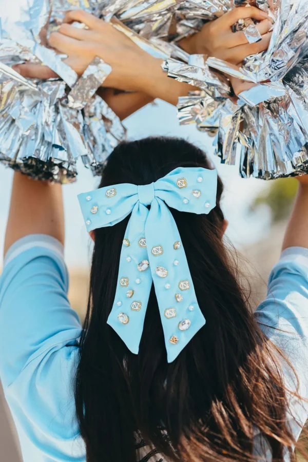 North Carolina Blue Bow Barrette-Brianna Cannon Online