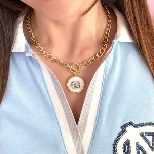 North Carolina Logo Necklace-Brianna Cannon Hot