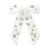 North Carolina White Bow Barrette-Brianna Cannon Best