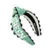 North Texas Child Size MEAN GREEN Cross Stitch Headband-Brianna Cannon Best