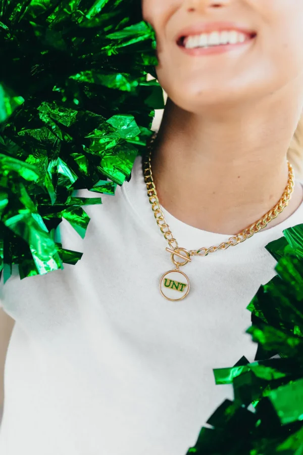 North Texas Logo Necklace-Brianna Cannon Best