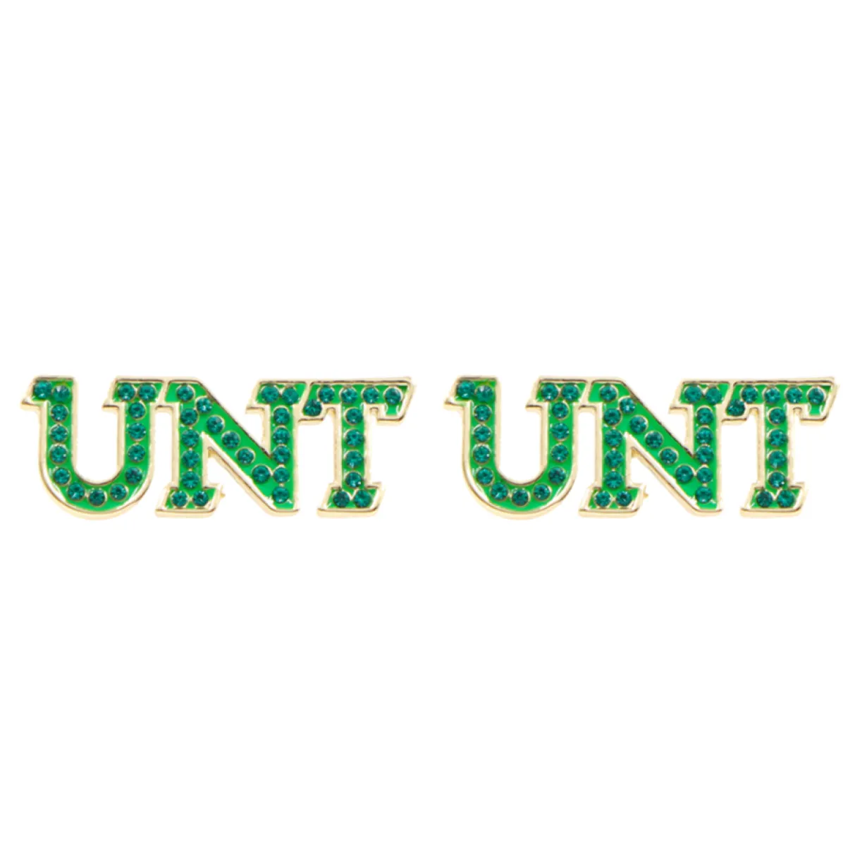 north_texas_pav_logo_stud_0.webp North Texas Pavé Logo Studs-Brianna Cannon New