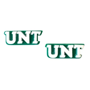 North Texas White & Green Studs-Brianna Cannon Discount