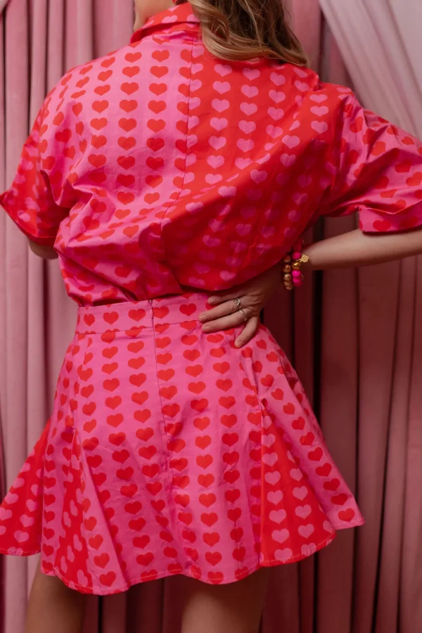 Oh My Hearts Pleated Skirt/Skort-Brianna Cannon Sale