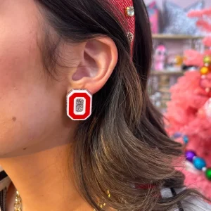 Ohio State Logo Studs-Brianna Cannon New