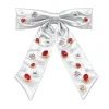 Ohio State Silver Bow Barrette-Brianna Cannon Hot