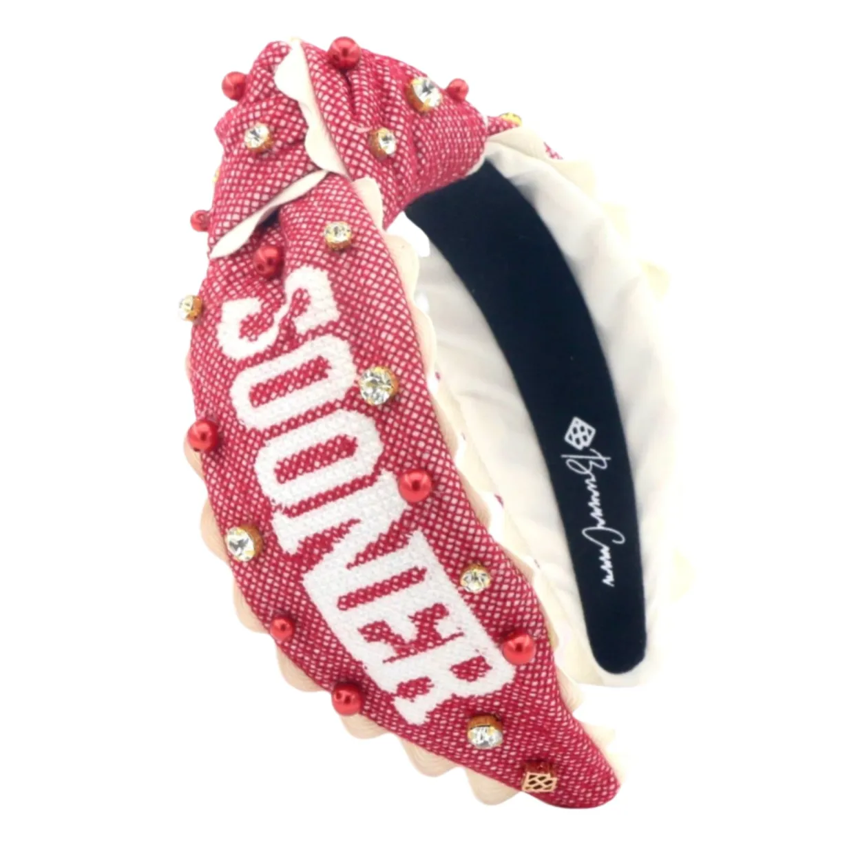oklahoma_adult_size_boome_0.webp Oklahoma Adult Size BOOMER SOONER Cross Stitch Headband-Brianna Cannon New